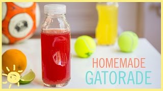 EAT  Homemade Gatorade [upl. by Araeic]