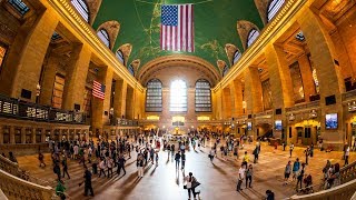 Walking Tour of Grand Central Terminal — New York City 【4K】🇺🇸 [upl. by Kreegar]