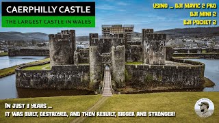 Caerphilly Castle  The Largest in Wales 2nd in Britain [upl. by Roxy]