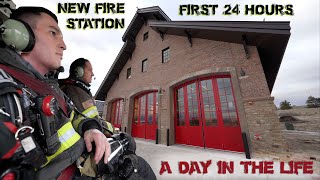 First 24 Hours in a New Fire Station  A Day in the Life [upl. by Ddat958]