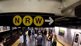 ⁴ᴷ The Busiest NYC Subway Station Times Square–42nd StreetPort Authority Bus Terminal [upl. by Mirabella279]