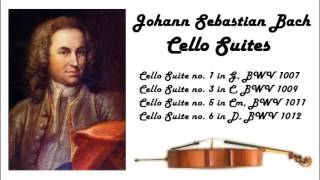 Johann Sebastian Bach  Cello suites in 432 Hz great for reading or studying [upl. by Beckman]